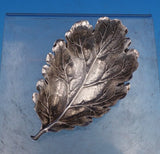 Buccellati Italian Sterling Silver Bowl Oak Leaf Shape 4 1/4" x 2 1/2" (#8151)
