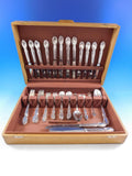 Precious Mirror International Rogers Silverplate Flatware Set 8 Service 57 pcs