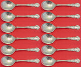 Old Atlanta by Wallace Sterling Silver Cream Soup Spoon Set 12 pieces 5 7/8"