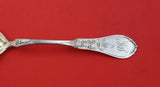 Spray by Durgin Coin Silver Berry Spoon Gold washed 8 1/2" Antique Ovoid