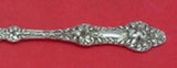 Old Orange Blossom by Alvin / Gorham Sterling Cold Meat Fork w/ flowers 7 3/4"