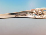 Silver Iris by International Sterling Silver Flatware Set for 12 Service 48 pcs