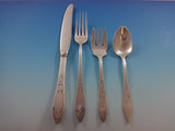 Lady Claire by Stieff Sterling Silver Flatware Set For 12 Service 52 Pieces