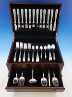 Sweetheart Rose by Lunt Sterling Silver Flatware Set for 12 Service 78 pieces
