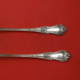 Dorothy Vernon by Whiting Sterling Silver Salad Serving Set 2pc AS Orig 11 7/8"