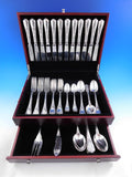 Marly by Christofle France Silverplate Flatware Service 12 Set 74 pcs Dinner