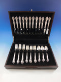 English Gadroon by Gorham Sterling Silver Flatware Set for 12 Service 48 Pieces