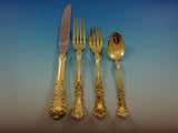 Buttercup by Gorham Sterling Silver Flatware Service 12 Set Vermeil Gold
