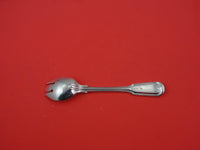 Fiddle Thread by James Robinson Sterling Silver Ice Cream Fork custom 5 5/8"
