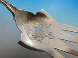 Persian by Tiffany and Co Sterling Silver Fish Serving Set Engraved 12 3/8"
