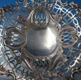 English Sterling Silver Sweet Meat Dish Pair with Bows and Flowers (#5357)