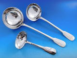 Louvois by Puiforcat France Sterling Silver Flatware Set Service 175 pcs Dinner