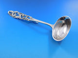 Tele by Mylius Brodrene Silver Flatware Set Service 55 pcs Norwegian Pierced