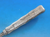 Lap Over Edge Acid Etched by Tiffany Sterling Silver Buffet Spoon HHWS Mushrooms
