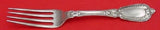 Armor by John Polhamus Sterling Silver Regular Fork Pictured in Tiffany Book 7"