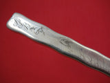 Lap Over Edge Acid Etched by Tiffany Sterling Silver Steak Carving Hone w/ Birds