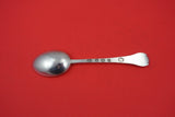 Fox Head by Roberts and Belk Sterling Silver Dessert Spoon Sheffield 1952 6 3/4"