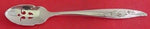 Young Love By Oneida Sterling Silver Olive Spoon Pierced 5 7/8" Custom