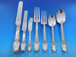 Broom Corn by Tiffany & Co Sterling Silver Flatware Set 8 Service 59 pcs Dinner