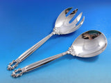 Acorn by Georg Jensen Sterling Silver Luncheon Flatware Set 12 Service 65 Pieces