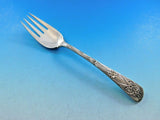 Antique Engraved by Tiffany and Co Sterling Silver Salad / Fish Fork 6 5/8"