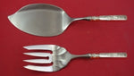 Fontainebleau by Gorham Sterling Silver Salmon Set Fish 2pc HH WS Custom Made