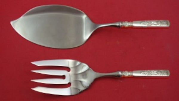 Fontainebleau by Gorham Sterling Silver Salmon Set Fish 2pc HH WS Custom Made