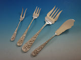 Rose by Stieff Sterling Silver Flatware Set for 12 Service 118 pieces