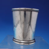 Beaded Edge By McAuliffe & Hadley Sterling Silver Mint Julep Cup Boston (#7095)