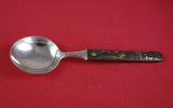 Kozuka by Tiffany and Co Sterling and Bronze Gumbo Soup Spoon People Mountain