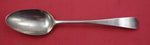 English Georgian Sterling Silver Serving Spoon London 1783  8 1/8"