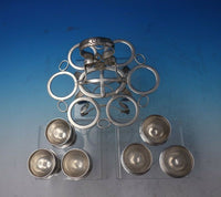 Kings by H.I. Sterling Silver Poached Egg Server with 6 cups 7pc (#5471)