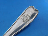 Lap Over Edge Acid Etched by Tiffany Sterling Silver Regular Fork Wheat 7 1/4"