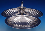 Grande Baroque by Wallace Silverplate Candy Dish 3-Shell 11 1/2" (#7827)