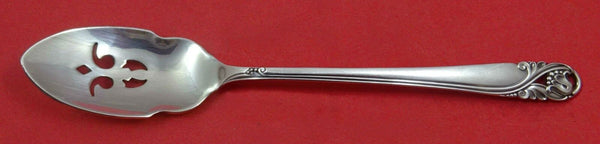 Spring Glory by International Sterling Silver Olive Spoon Pierced 5 3/4" Custom