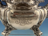 Chrysanthemum by Tiffany and Co Sterling Silver Tea Set 5pc (#8855) Beautiful!