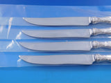 Imperial Queen by Whiting Sterling Silver Steak Knife Set 4pc Texas Sized Custom