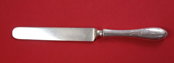 Fourteenth Century by Shreve Sterling Silver Dinner Knife Blunt Mono "D" #3