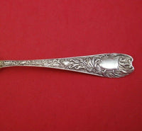 Aeolian by Knowles Sterling Silver Nut Scoop GW Bright-Cut Pcd w/ Leaves 7 1/4"