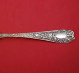 Aeolian by Knowles Sterling Silver Nut Scoop GW Bright-Cut Pcd w/ Leaves 7 1/4"