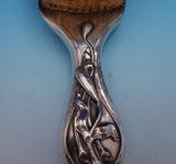 Art Nouveau Sterling Silver Vanity Set with Lilies Motif 8pc w/Monogram (#9115)
