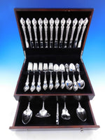 Du Barry by International Sterling Silver Flatware Service 12 Set 65 pieces