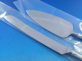 Rose Point by Wallace Sterling Silver Wedding Cake Set Server 2pc HHWS Custom