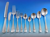 Dolores by Shreve Sterling Silver Flatware Service Dinner Set 71 pcs H monogram
