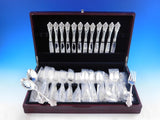 Donatello by Amston Sterling Silver Flatware Set for 12 Service 63 pieces