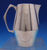 Diamond by Reed and Barton Tea Set 4pc with Rattan Handles #440 (#4889) Lovely!