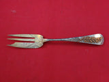 Aesthetic Mixed Metals Gorham Sterling Silver Pie Fork 7" Laurel Leaves GW