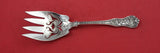 Olympian by Tiffany and Co Sterling Silver Serving Fork fancy pierced BC 7 1/2"