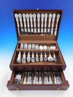 Burgundy by Reed & Barton Sterling Silver Flatware Set 12 Service 84 pcs Dinner