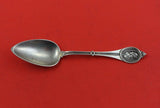 Medallion by Sperry D. Brower Coin Silver Teaspoon 5 3/4"